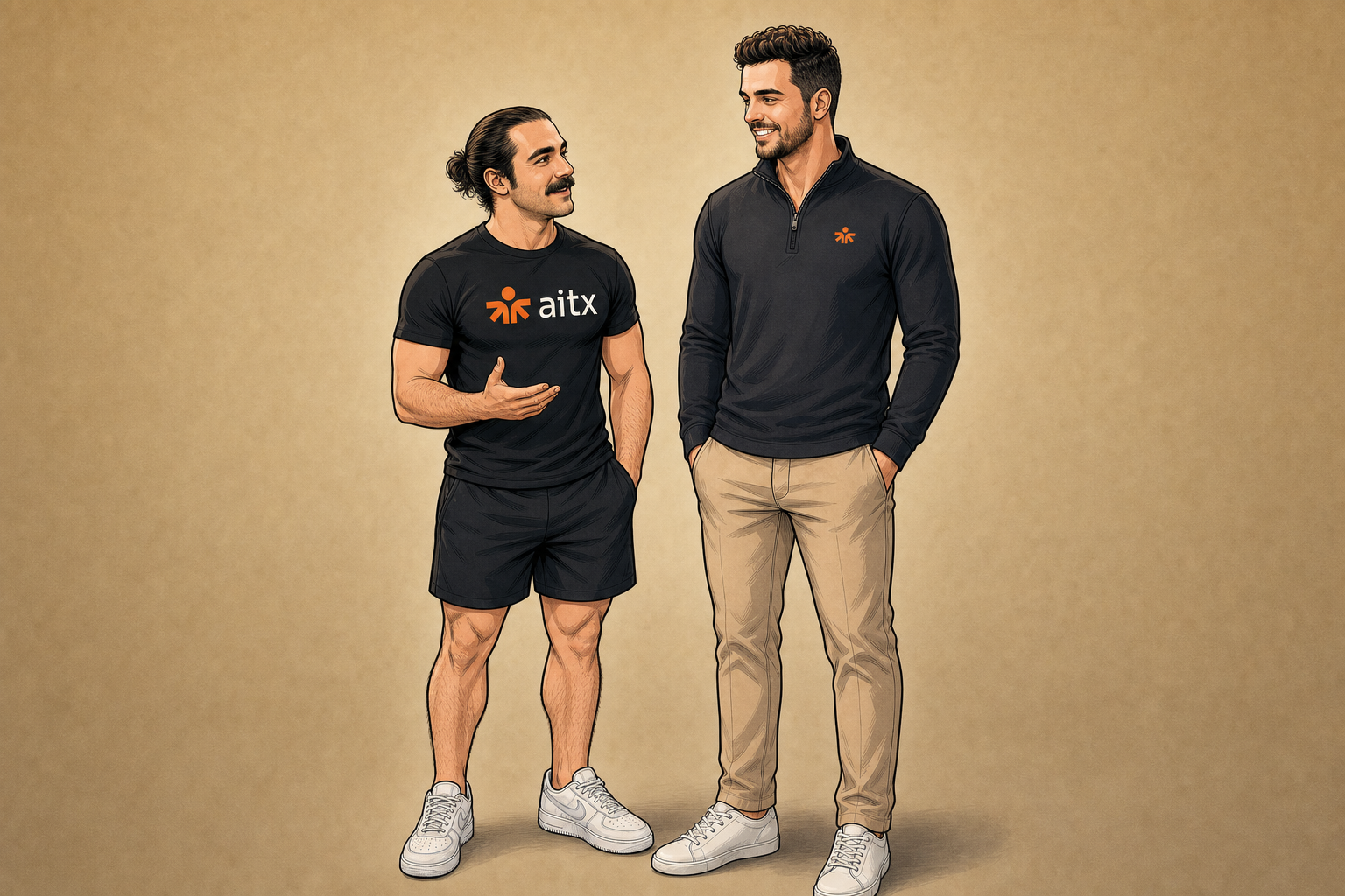 Michael and Jake, the AITX founders