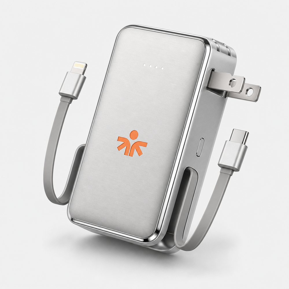 Power Bank Silver